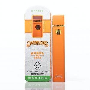 Dabwoods Disposable Pineapple Kush - 1 Gram by Dabwoods is a Disposable hybrid with 90.45% THC. This strain packs quite a punch- Buy Dabwoods.