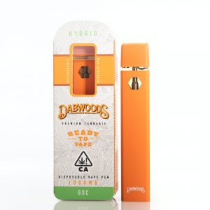 Dabwoods Disposable GSC rechargeable, full gram vape pen. Easy and very convenient to use indoor or outdoor. Order gsc flavor today.