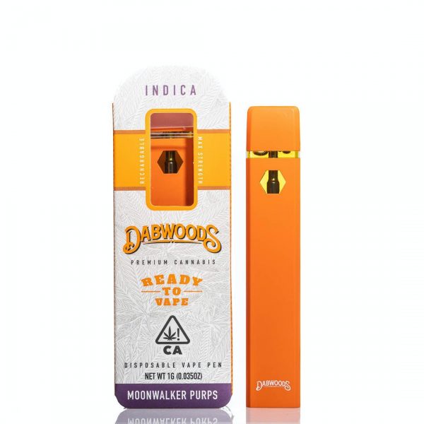 Dabwoods Disposable Moonwalker Purps for sale online.Order dabwoods online and get them right at your door with no hassle. Dabwoods disposables online.